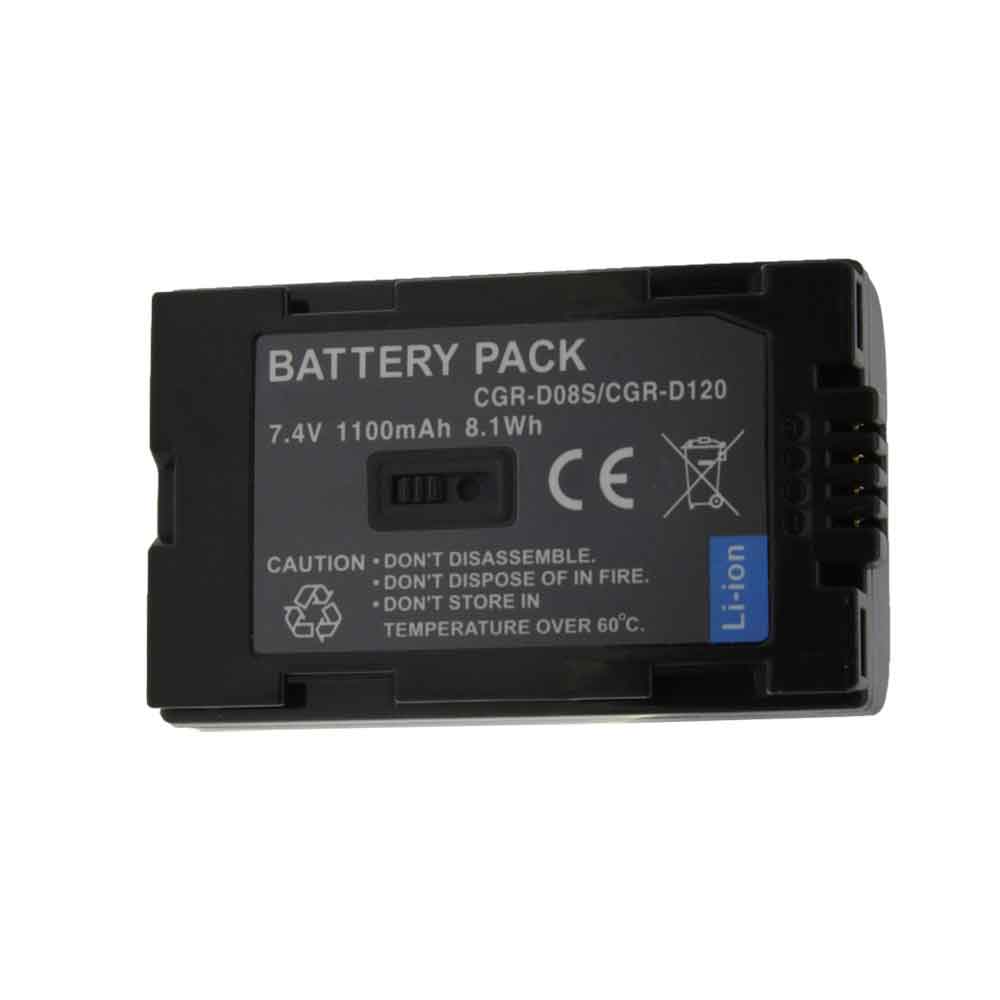 Batería para CGA-S/106D/C/B/panasonic-CGR-D08S